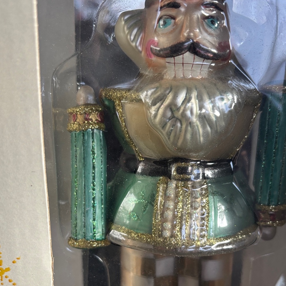 Fitz and Floyd Festive Nutcracker with Red and Green - Picture 2 of 3